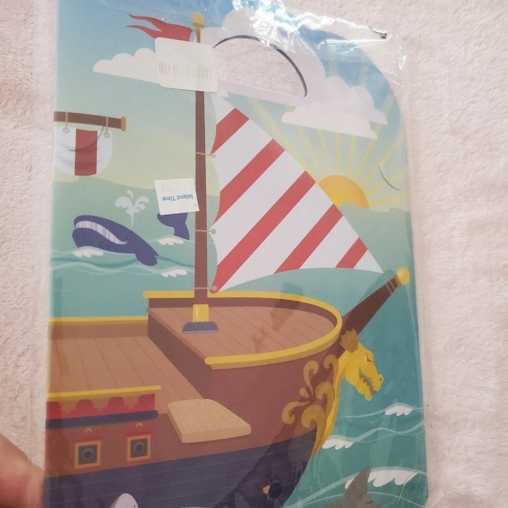 Pirate 3d sticker book